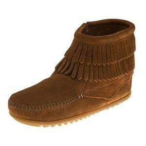 *SOLD*Minnetonka Leather Booties Moccasins